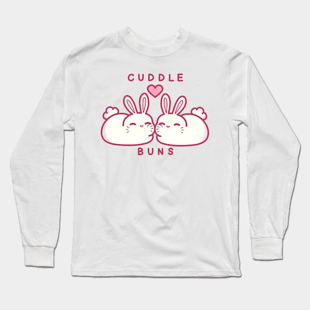 Cuddle Buns Long Sleeve T-Shirt by KammyBale